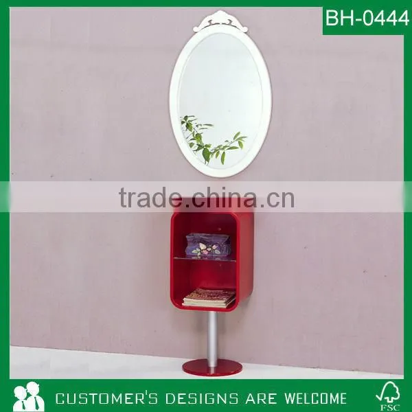 Movable Mirror, Hotel Mirror, Oval Shaped Wall Mirror