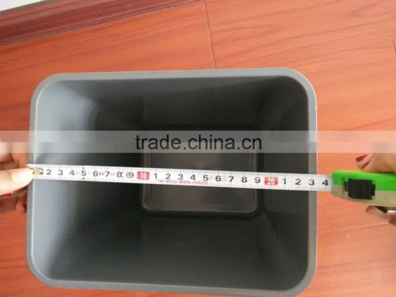 10 Liter plastic pin dust bin waste bin