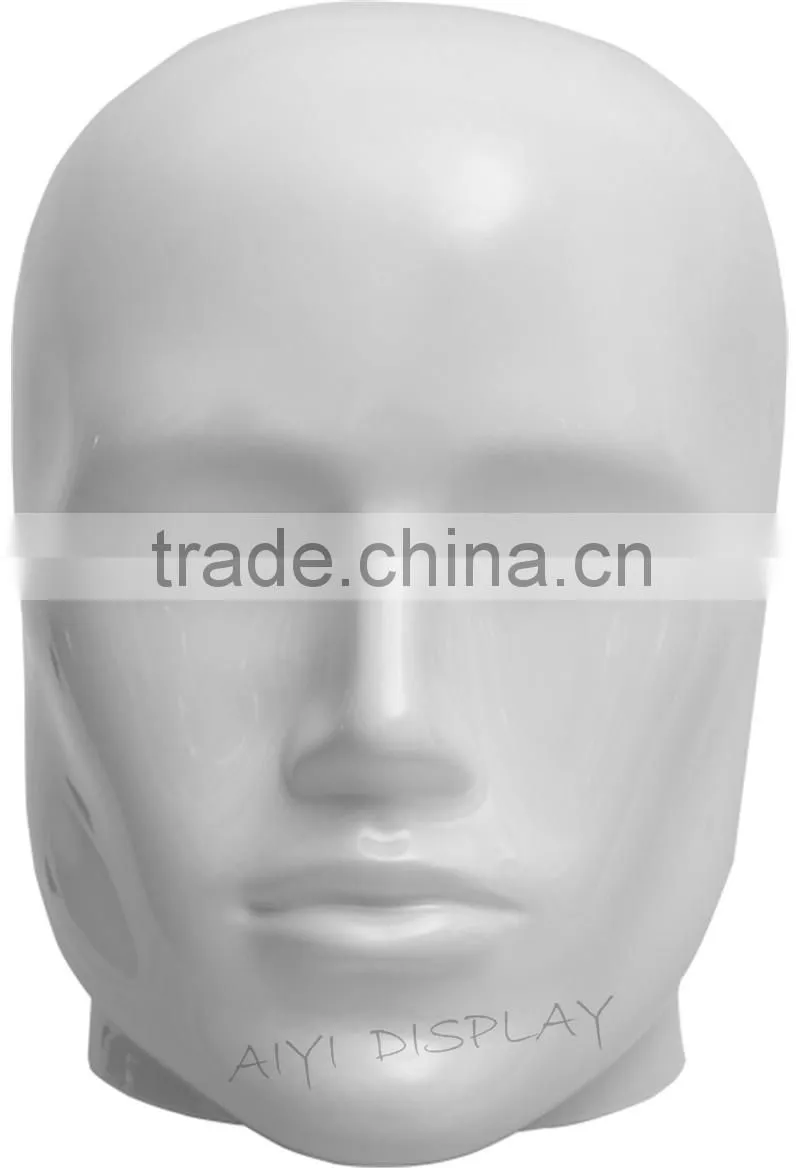 display mannequin head training hair 100 % human hair