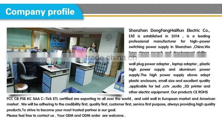 3D printer pc power supply 24v 17A switching adapter
