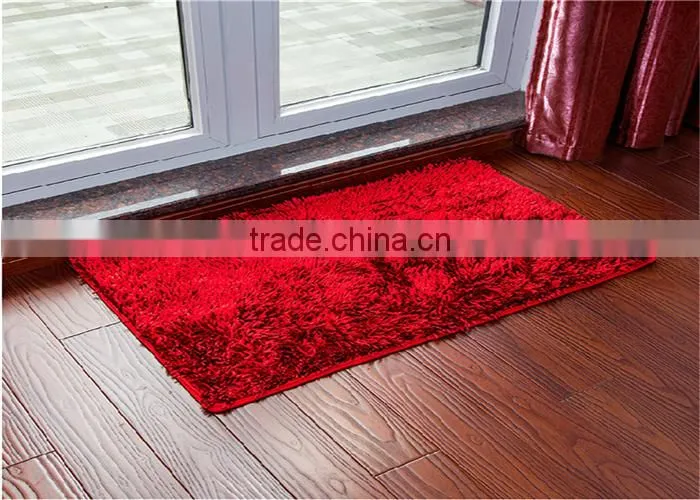 chenille noodle shiny foot mat