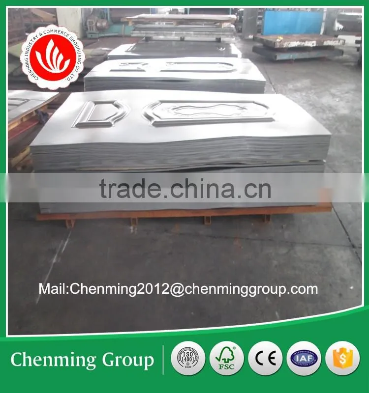 steel moulded door skin for security door