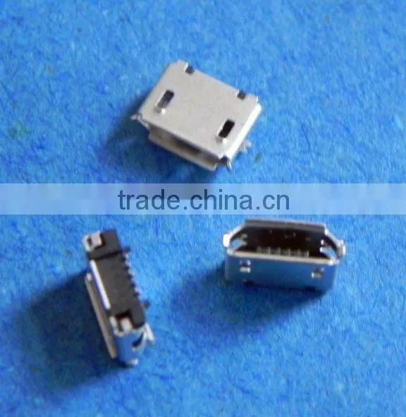 5 pin female mini usb connector tin-plated