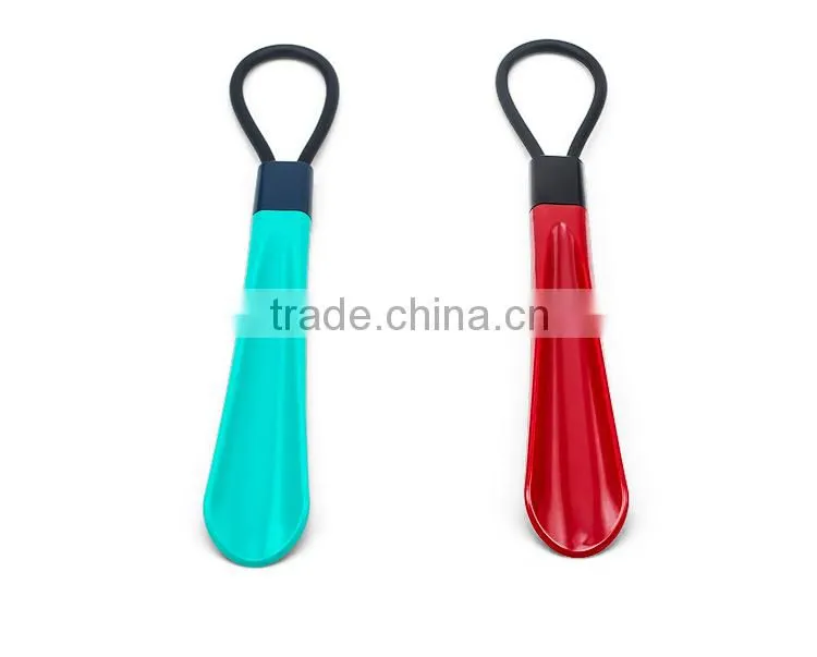 ABS Material With Handle shoe horn plastic