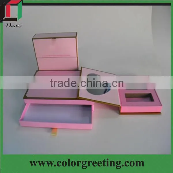 Wholesale custom luxury cardboard paper cosmetic gift box with own logo