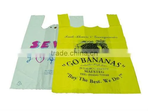 t-shirt bag vessel bag hdpe t-shirt bags