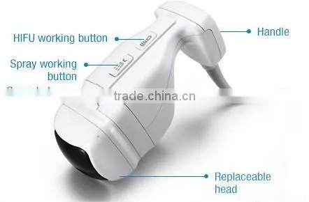 Professional hifu ultrasound body slimming lipo hifu device