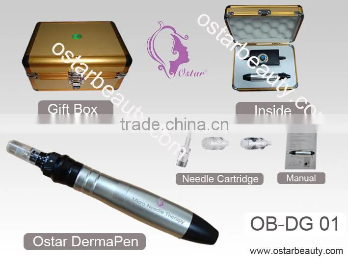 micro needle machine skin care electric pen with galvanic anti-wrinkle pen DG 01