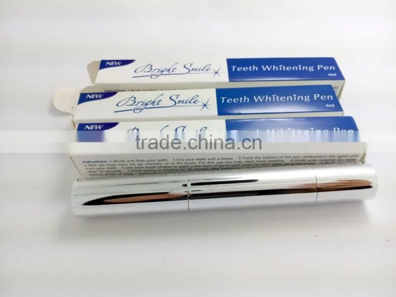 4ml Silver Teeth Whitening Pen for Bleaching teeth