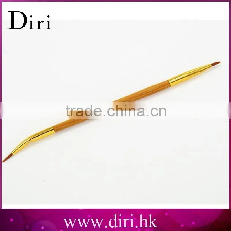 Disposable natural bamboo handle eyeliner brush