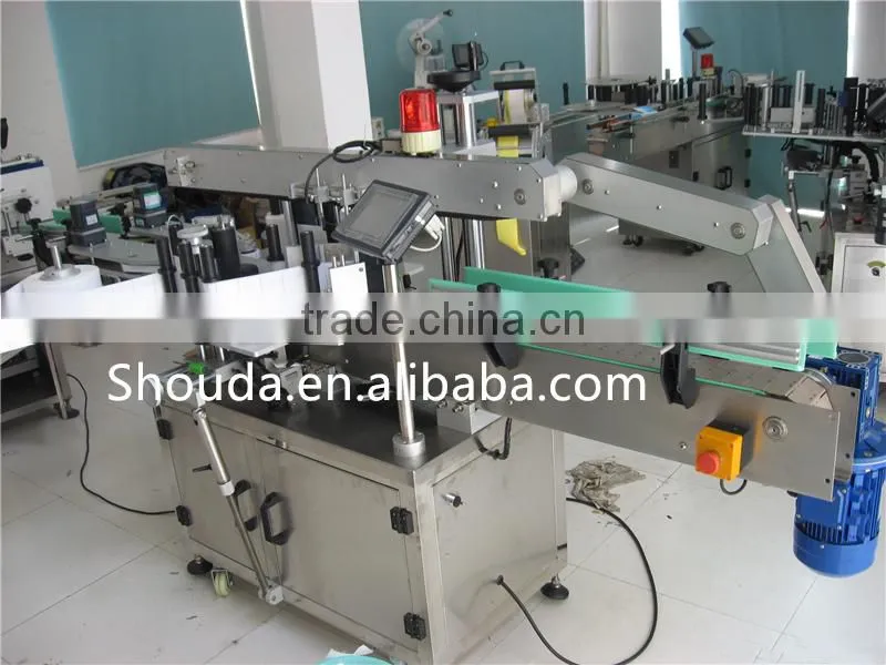 Automatic Two Sides can sticker label machine