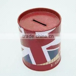 good selling metal money bank money saving pot 8.5*10cm $1.0