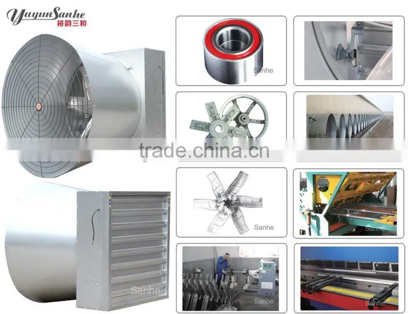 Cone Type Wall Mounted Industrial Exhaust Fan with CE Certificate