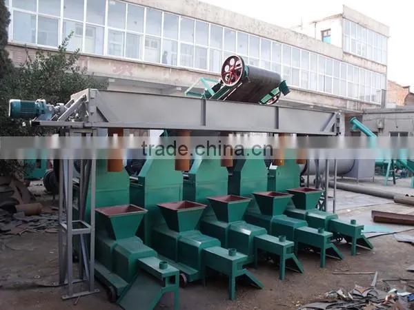 CE approved cow dung briquettes making machine with high quality