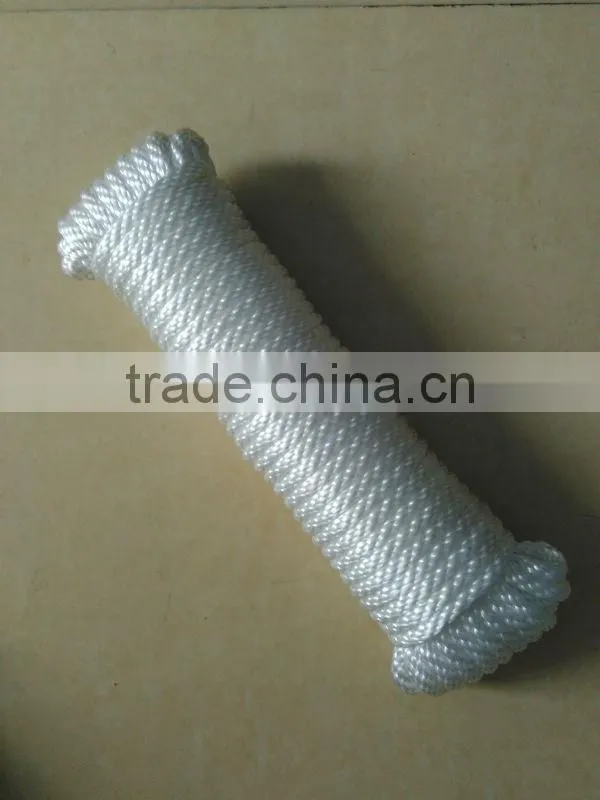 12 strand rope, White nylon rope 12 strand