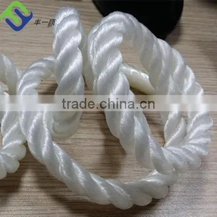 Colorful polyester mooring rope 16mm