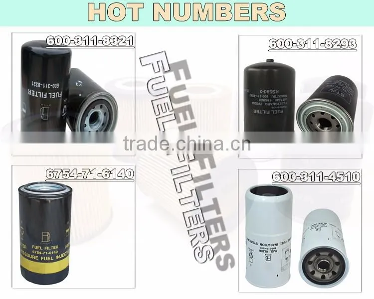 600-311-8293 6003118293 Diesel Generator Fuel Filter