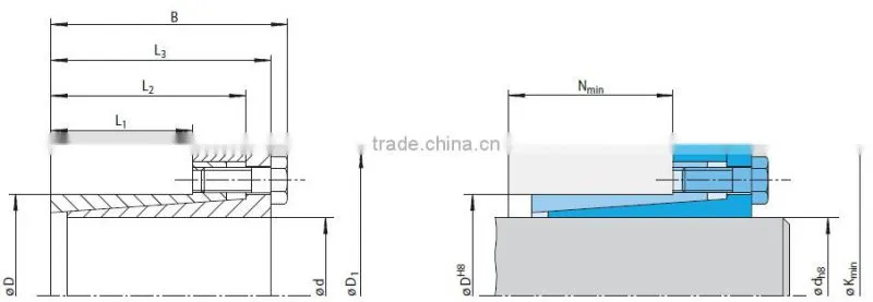RLK RCK China Supplier Locking Assembly Elements RLK110K