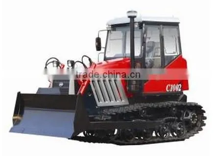 YTO-C1002 100hp China used small crawler tractor wheel weights