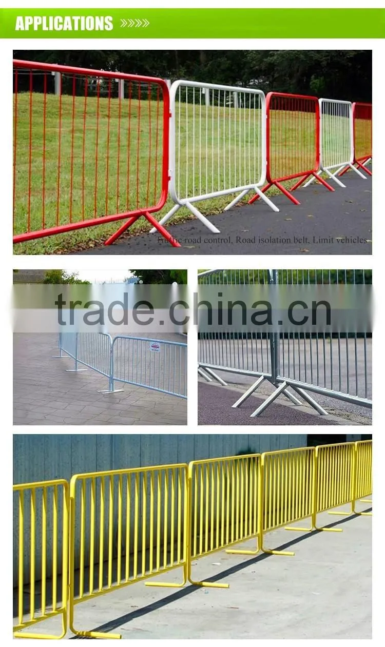 Leading factory Road Barrier / Crowd Control Barrier with cheap price