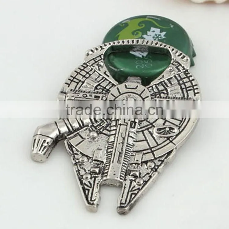 Bottle opener with key chain