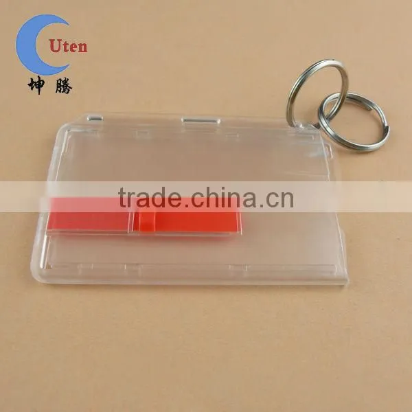 Rigid Plastic ID Card Holder
