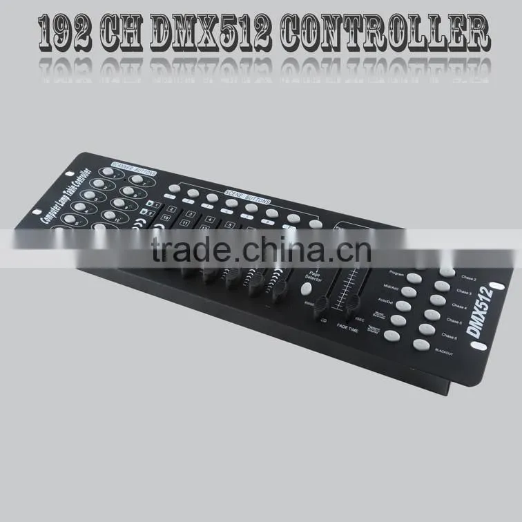 New 192 CH DMX512 Controller Laser DJ Light Disco Stage Lighting Console