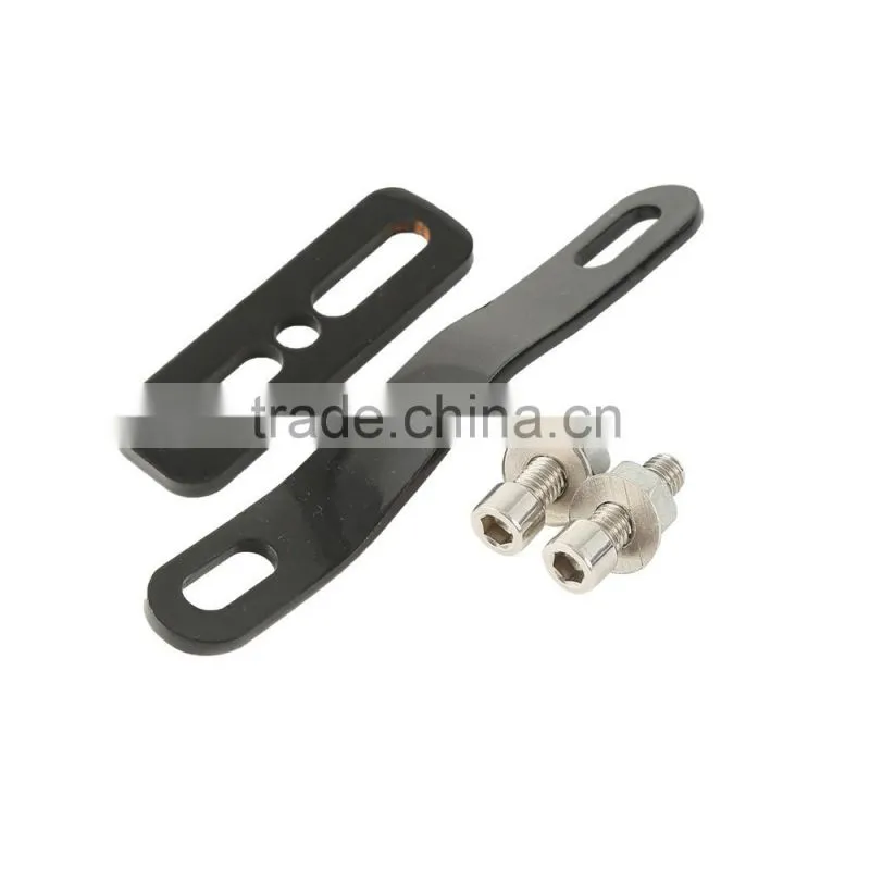 Black 1.75" Drag Header Pipes Exhaust For Harley Softail Touring Dyna Sportster