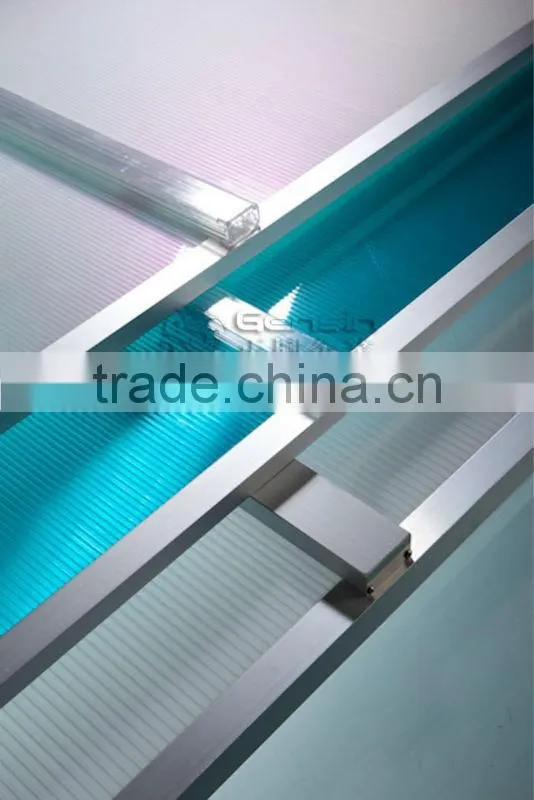 U Locking System Polycarbonate Multi-wall Sheets