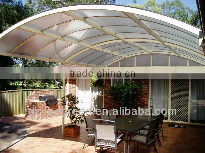 100% raw bayer material 4 layer polycarbonate hollow sheet