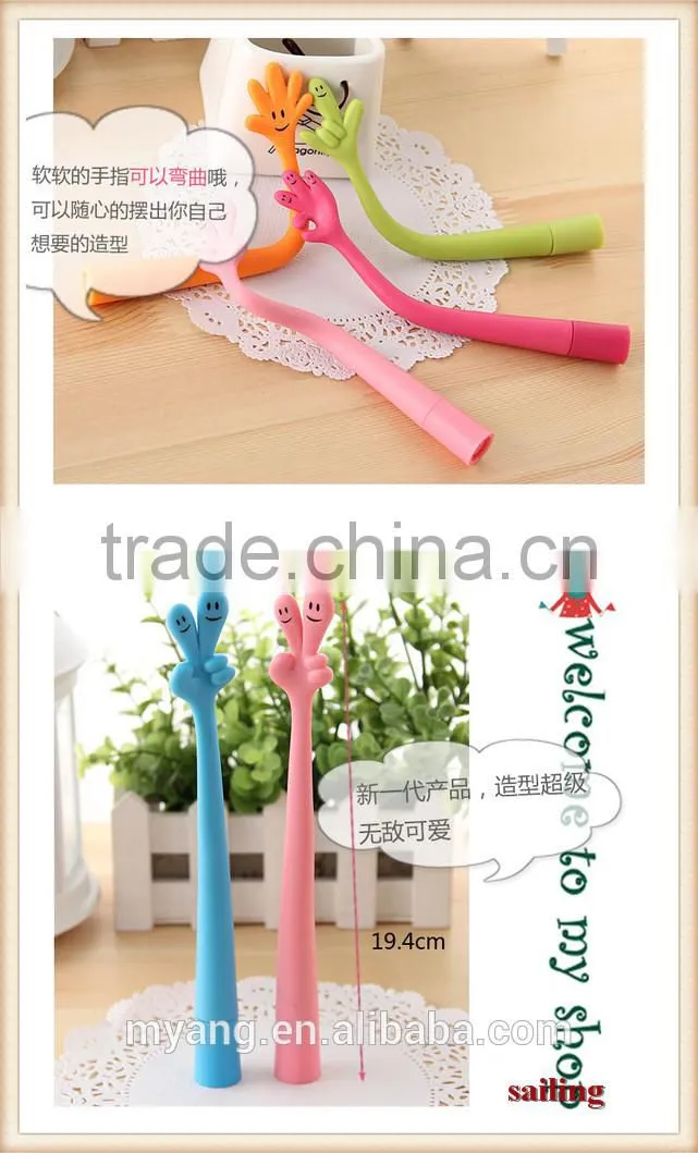 Smile face advertsing plastic Ball pen, ball point pen Promotional Smile face ball point pen