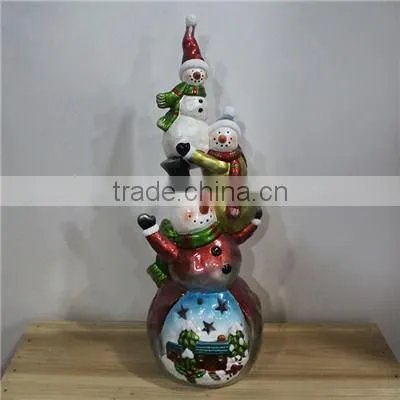 2016 artificial tall led snowmans