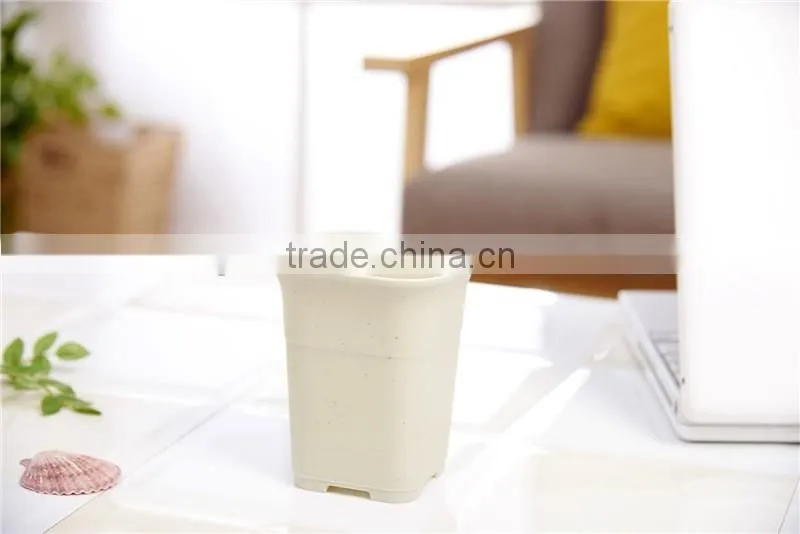 Plastic Tall Fleshiness Square Flower Pot