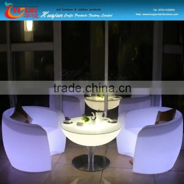 led light chair, led plastic chair with colorful light