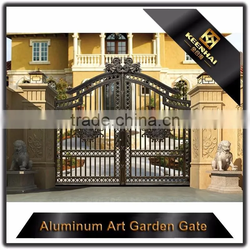 Home&Garden Decoration Powder Coated Aluminum Door for Villa Garden