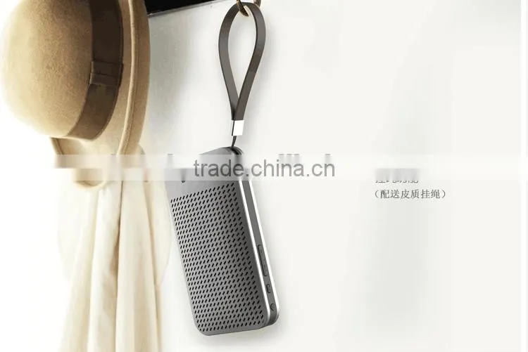 Mini Rechargeable Bluetooth Speaker With Power Bank Portable Multifunction 5000mAh Power Bank Super Thin Bluetooth Speaker