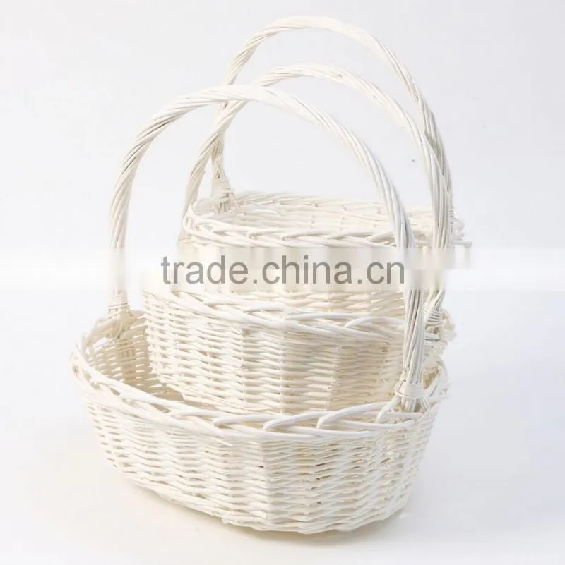2016 new design cheap small wicker handmade basket