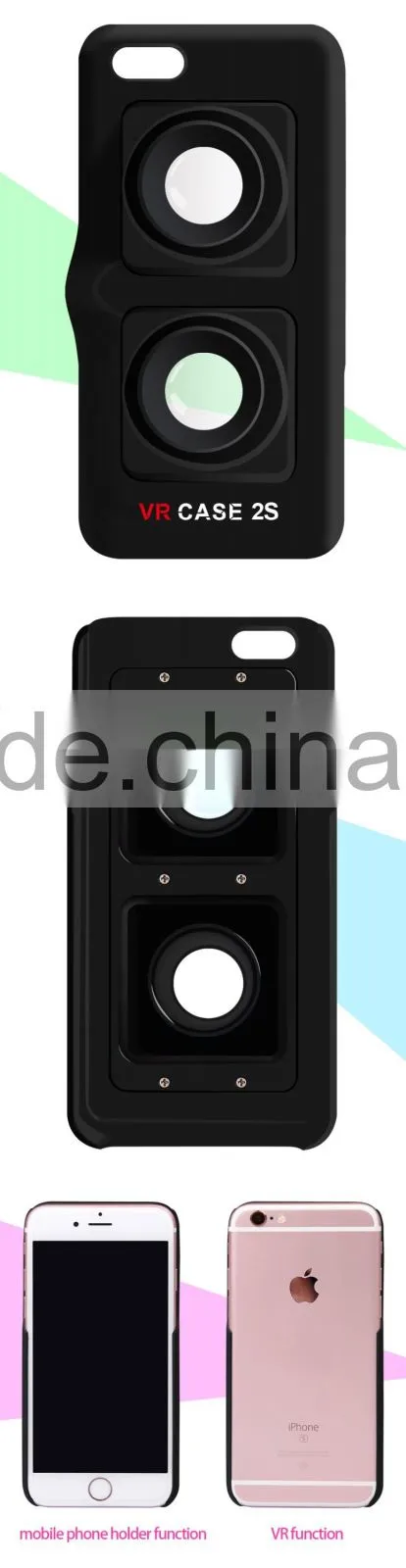 2016 hot selling cheap price factory wholesale VR BOX mobile case 3D Glasses