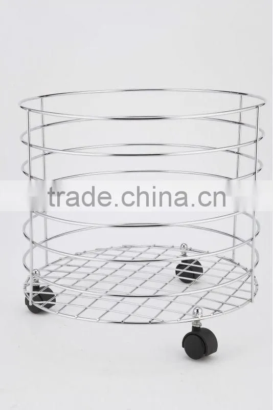 metal/stainless steel towel rack--hotel used towel basket