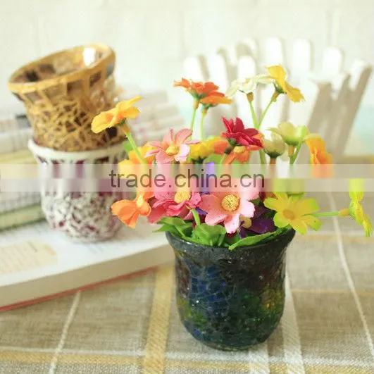 antique mosaic vases