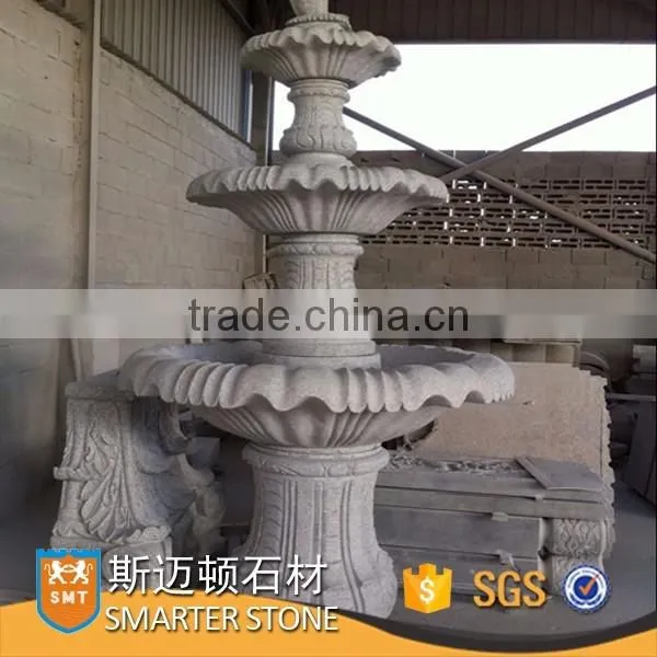 Large outdoor water fountains and Indoor water fountain design