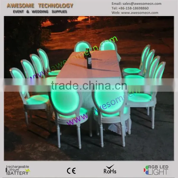 led furniture design wedding event chairs (CH004)