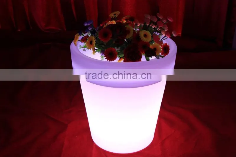 modern led bar furniture, led fruit pot, rechargeable led ice bucket