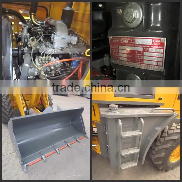 ZL20F 2ton mini wheel loader made in China
