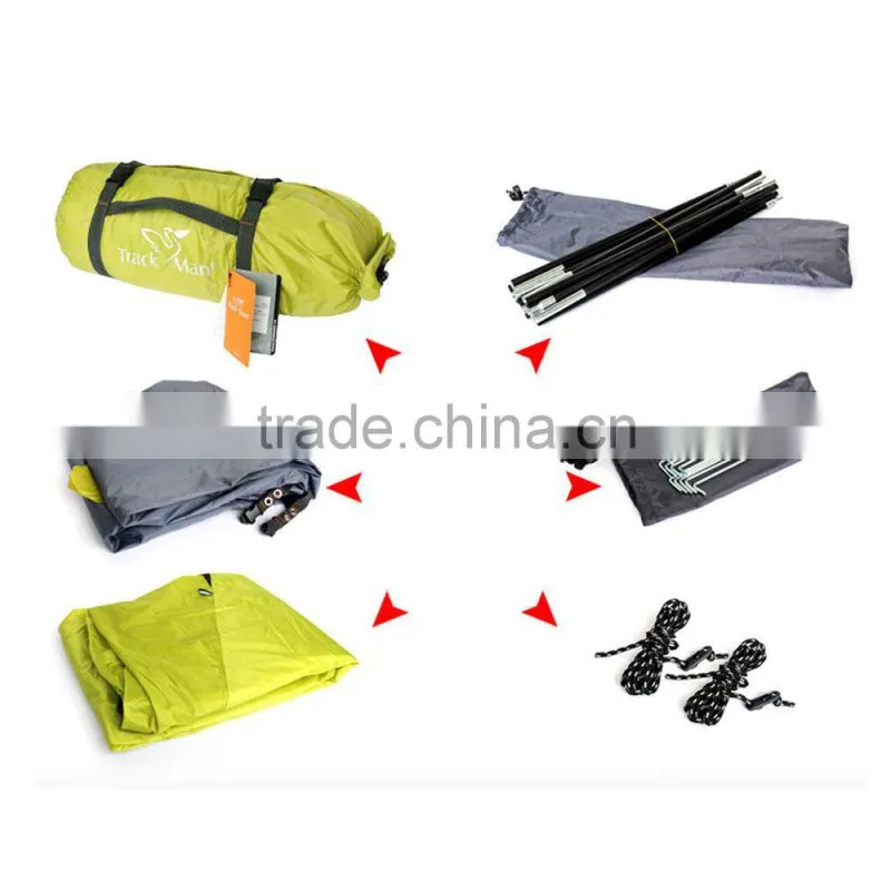 3 Person Double-layer Waterproof Camping Tent Backpacking Hiking