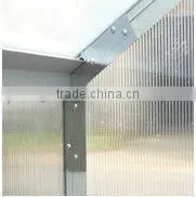 6x6ft strong anodized aluminum greenhouse