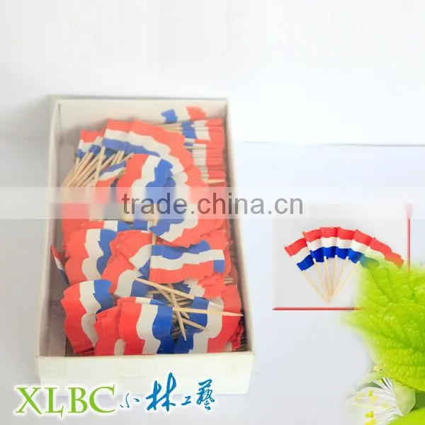 144pcs per box Holland flag picks