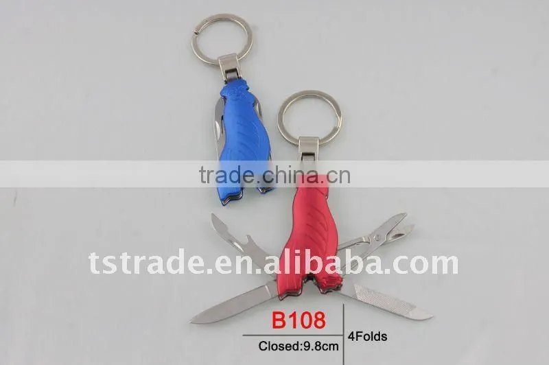2014 new nemini Gifts knifeSmall knife promotion kinfe popular keychain tool aluminium oxide= knife mini aluminium oxide B108
