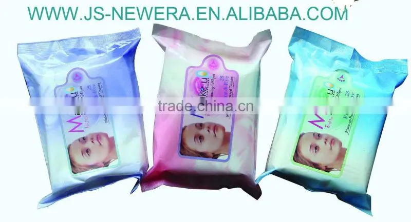 Soft wet baby wipes