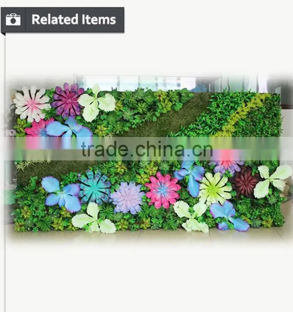 Indoor plastic plant walls artificial green wall artificial plant walls